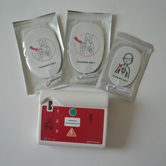 1pc Automatic External Defibrillator Simulator AED Training In English & Greek