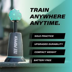Bandit Sports Tee Popper Durable Nylon Strength Batting Tee For Perfect Swings