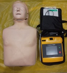 AED Trainer 1000 with CPRTraining Manikin Excellent ConditionUsed Only Few Times