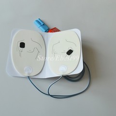 1pair Electrode Replacement Adult AED Training Pads For Defibrillate AED Trainer