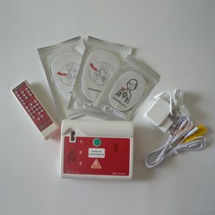1pc Automatic External Defibrillator Simulator AED Trainer In French & English