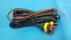 Plug & Play 6.5ft Grille Light Extension Wire H11 Harness Wire Connector