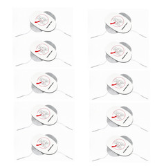 20 Pieces AED Training Device Patches First Aid Training Replacement Pads
