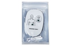 Pack of Mini AED Trainer XFT-D0009 First Aid CPR Training Pads + Face Shields