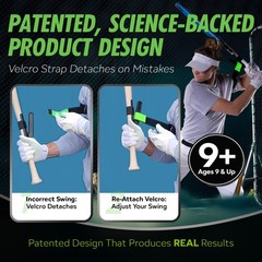 Swingrail Baseball/Softball Swing Trainer Aid – Equipment Batting And Hitting 31