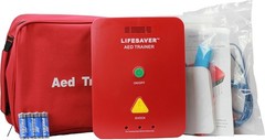 AED Trainer CPR Training Kit Defibrillator Simulator Bilingual Voice – NIB