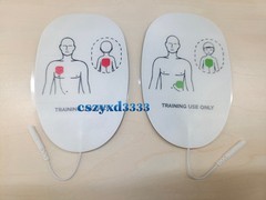 Mini AED Trainer XFT-D0009 First Aid Training CPR Train Machine Electrode Pad