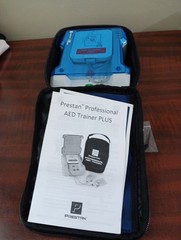 Prestan PP-AEDT2 Professional AED Trainer Unit with Carrying Case USA Tested