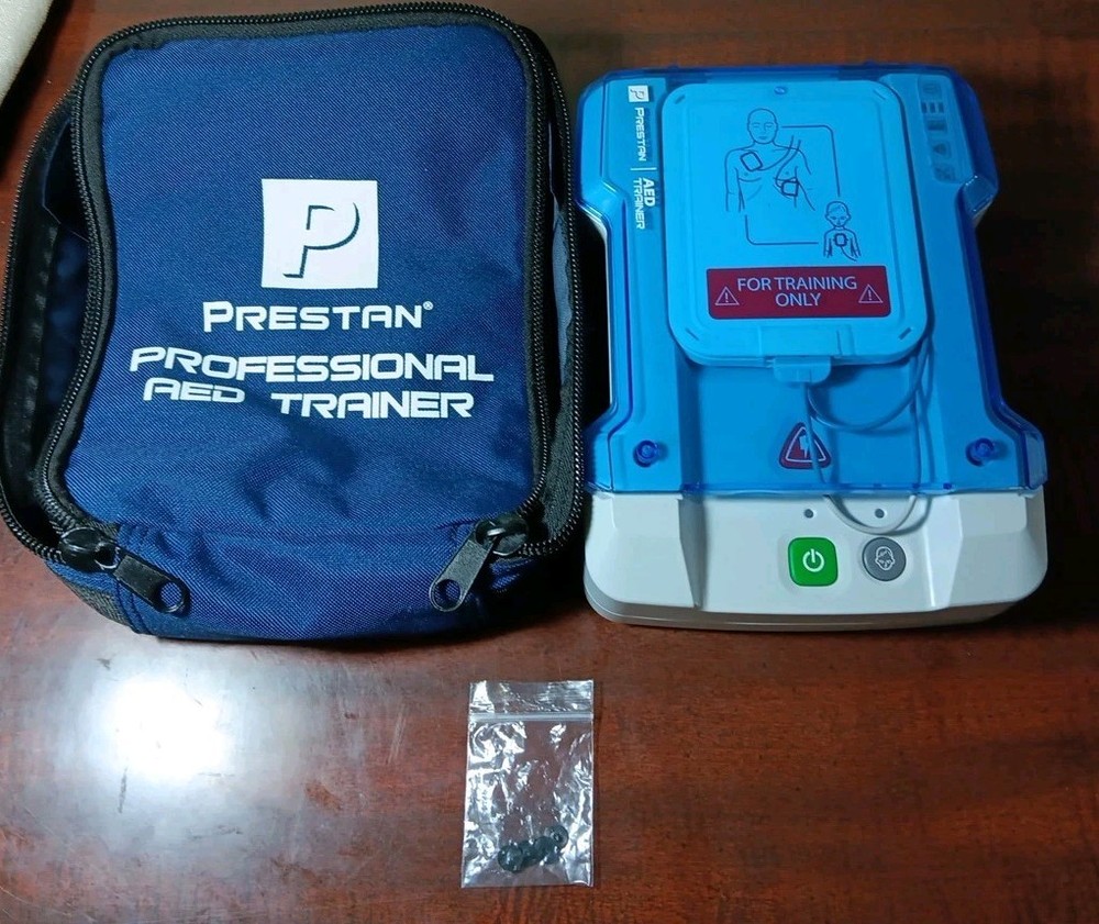Prestan PP-AEDT2 Professional AED Trainer Unit with Carrying Case USA Tested