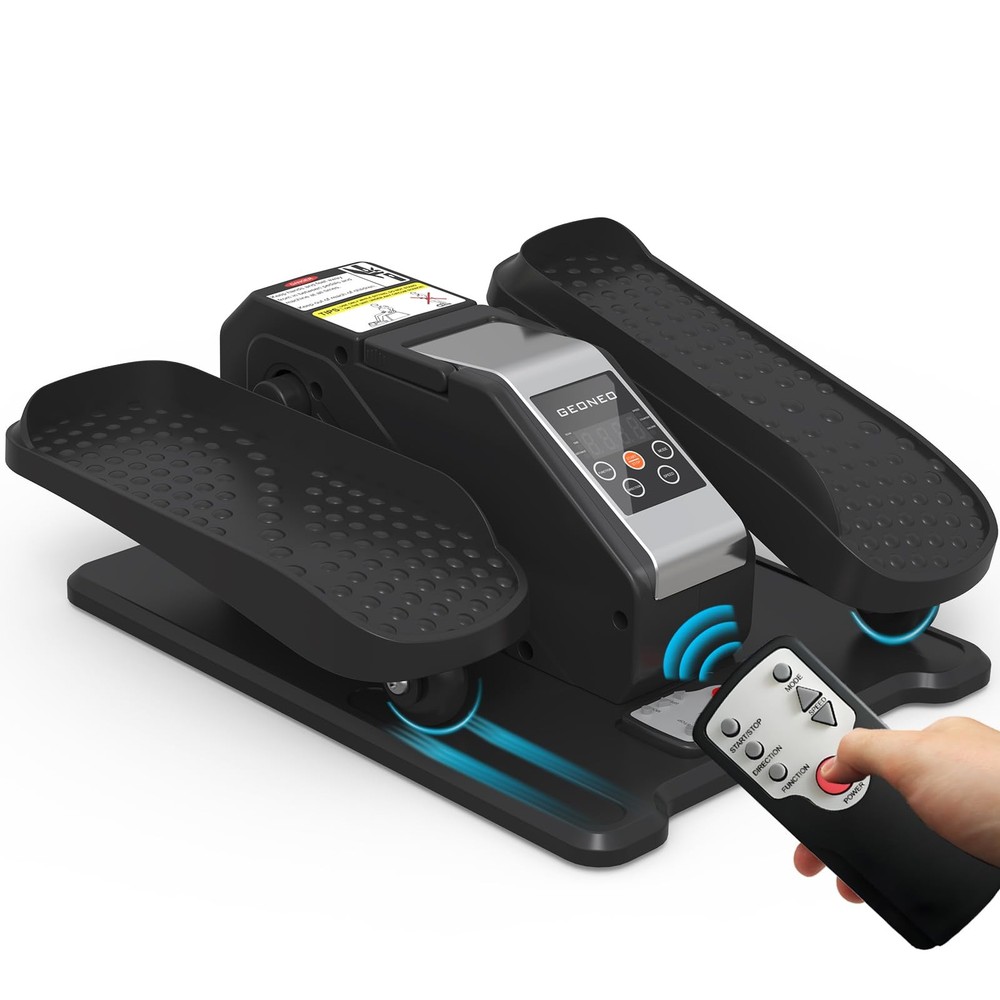 Electric Under Desk Elliptical Machine for Seniors, Quiet, Remote Control