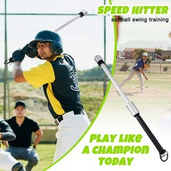Hicarer Baseball Softball Swing Training Baseball Swing Trainer Bat Base Ball