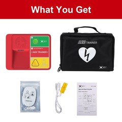 AED Trainer & AED Simulator & AED Defibrillator for Home, Lightweight CPR Pra…