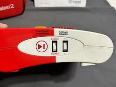 American Red Cross LAERDAL AED TRAINER 2 ??? + Pads PARTS REPAIR no power