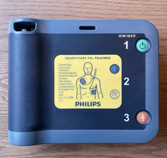 Philips Heartstart AED Trainer Simulator with Case