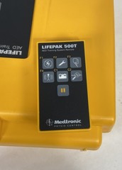 Medtronic Physio-Control Lifepak 500T AED Trainer w/ Case *No Electrodes*