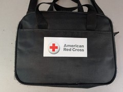 American Red Cross AED Trainer Training Practice Device English & Spanish WORKS