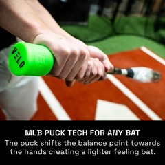 VELO Puck Pro For Baseball Bats – Improve Swing, Bat Plane & Exit Velocity