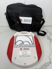 American Red Cross AED Trainer Training Practice Device English & Spanish WORKS
