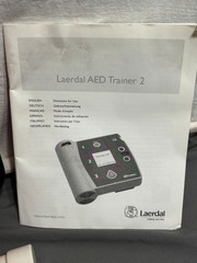 American Red Cross LAERDAL AED TRAINER 2 ??? + Pads PARTS REPAIR no power