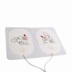 2Pairs Adult training Replacement pads for First Aid AED Defibrillator Trainer