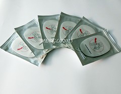 10 Pairs /Pack AED Adult Training Electrode Pads Replacement AED Training Pads