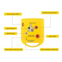 AED Trainer XFT-D0009 Mini Training First Aid Device Teaching Machine Train Kits