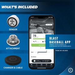 Blast Baseball Swing Analyzer – Real-time Feedback for All Skill Levels