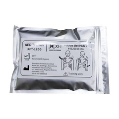 AED Trainer Pads with Pins, Practice Pads for Adult Mode XFT-120G, CPR Training