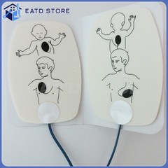 AED Training Electrodes Replacement Child Pads for HearStart AED Trainer 1 pair