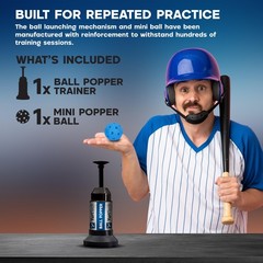 Yurttech Baseball Tee Ball Pop Up Baseball Training Equipment Skill Development