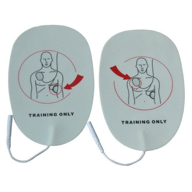 5 pairs AED Training Pads Adult XFT AED Training Electrode Replacement Pads