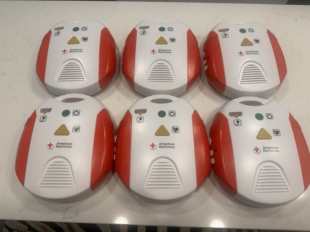 American Red Cross AED Trainer 6 Pack-English or Spanish W/O Pads