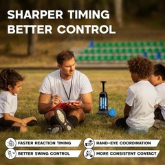 Yurttech Baseball Tee Ball Pop Up Baseball Training Equipment Skill Development
