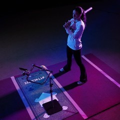Attackletics Attack Mat For Batting Tee Practice Hitting Mat To Learn Optimal