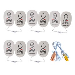 5 Pair XFT Child Pads With Cable For XFT 120 XFT 120C+ AED Trainer Replacement