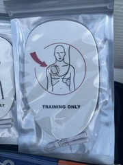 AED Practi-Trainer ESSENTIALS CPR defibrillator training unit, WNL# WL120