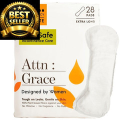 Attn: Grace Ultimate Incontinence Pads for Women, 28-Pack – 1 Pack, White