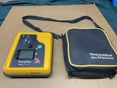 Welch Allyn AED10 Trainer Defibrillator AED 980150 with Softshell Case