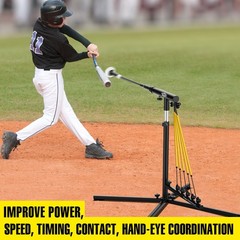 Playaput Baseball Softball Swing Trainer 5 Power Bandsauto Reset Baseball