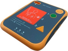 AED Trainer Portable CPR Training Simulator for First Aid Practice Demo Device