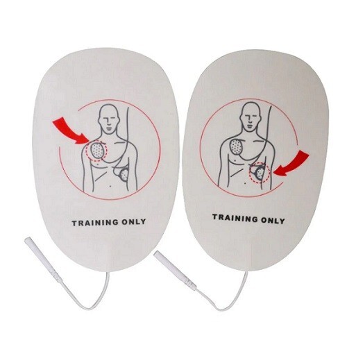 Nasco Healthcare Adult AED Trainer Pads – 1 Pair