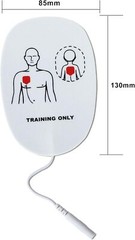 3X Mini AED Trainer XFT-D0009 First Aid Training CPR Train Electrode Pad English