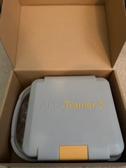 New (open Box) Lateral Philips AED Trainer 3 With Metal Strip And Docs