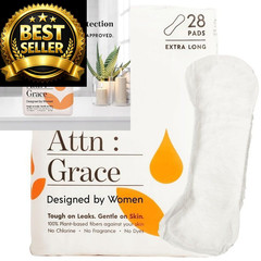 Attn: Grace Ultimate Incontinence Pads for Women, 28-Pack – 1 Pack, White