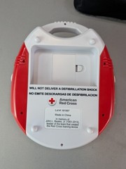 American Red Cross AED Trainer Training Practice Device English & Spanish WORKS