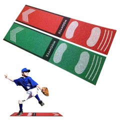 Moonace Softball Pitching Mat Wear Resistant Portable Auxiliary Tool For