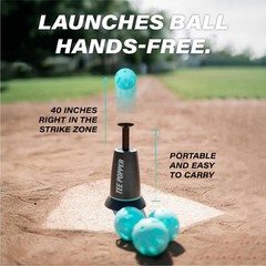 Bandit Sports Tee Popper Durable Nylon Strength Batting Tee For Perfect Swings