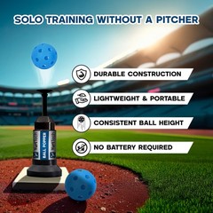 Yurttech Baseball Tee Ball Pop Up Baseball Training Equipment Skill Development